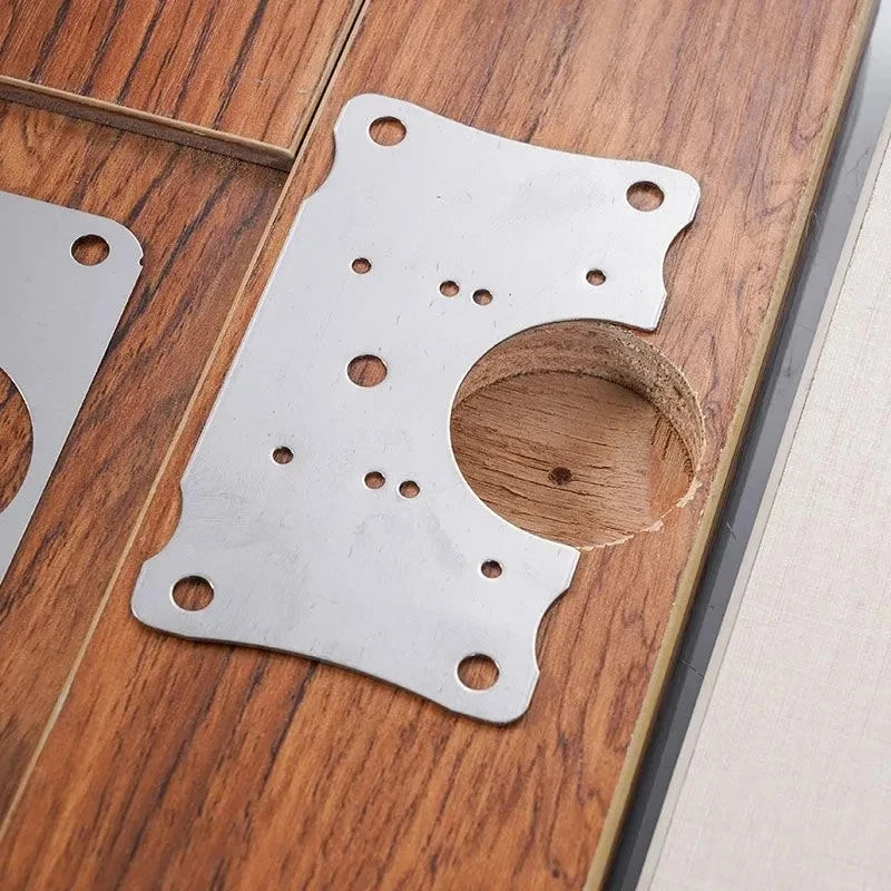 Metall Reparaturset für Schrankscharniere mit Schrauben – einfache Montage