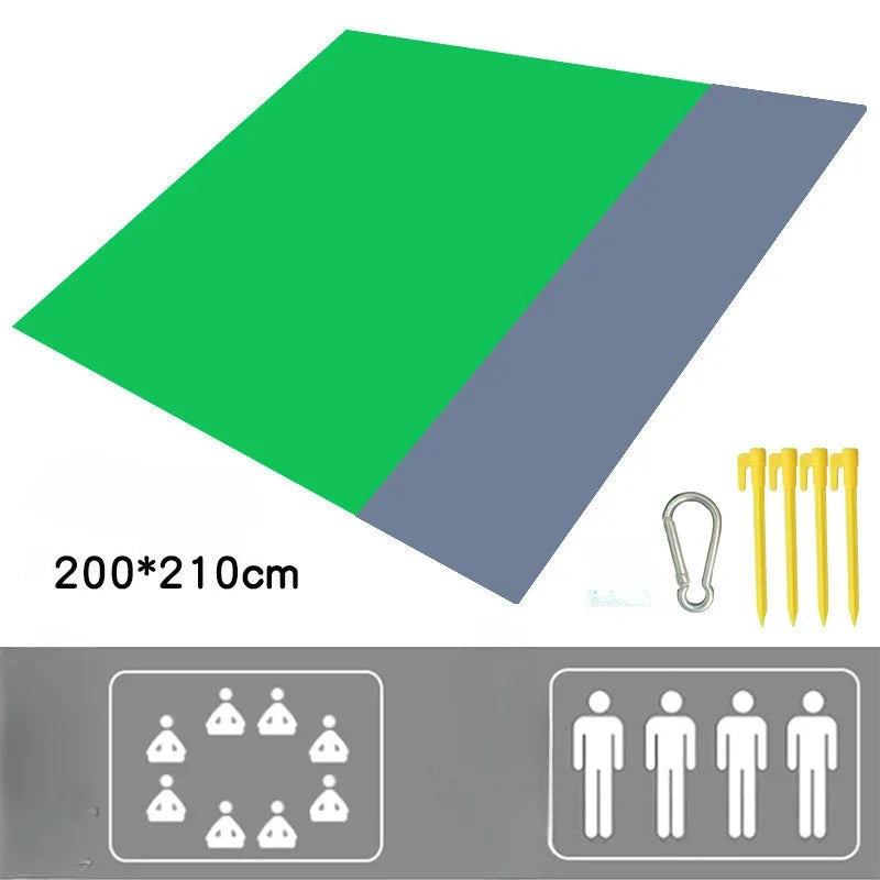 Wasserdichte leichte Picknickmatte aus TPU Nylon für Outdoor