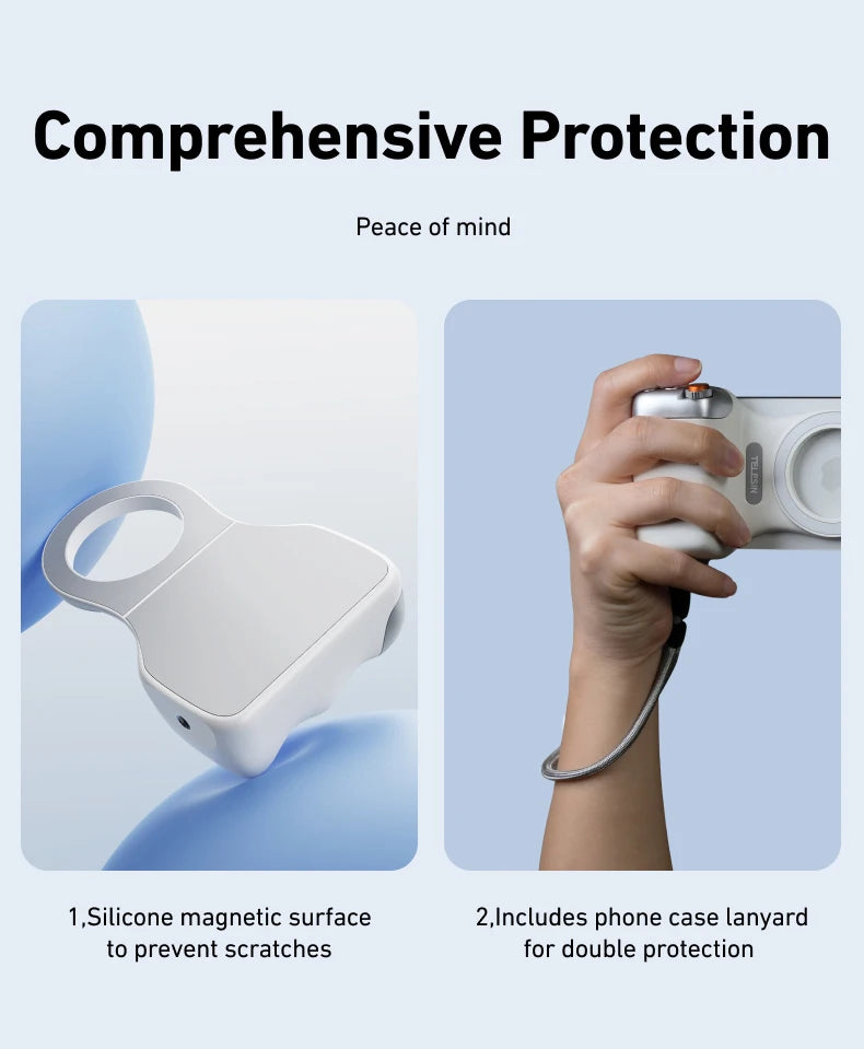 Magnetischer Smartphone-Handgriff mit Bluetooth Fernbedienung