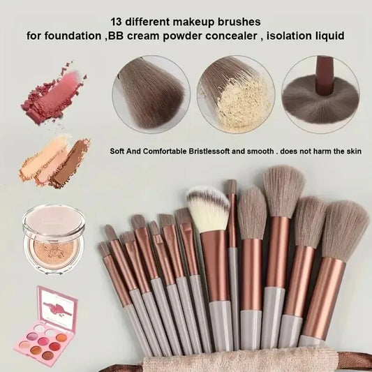Make-up Pinsel Set weich flauschig professionell 13-16 teilig Beauty Tool