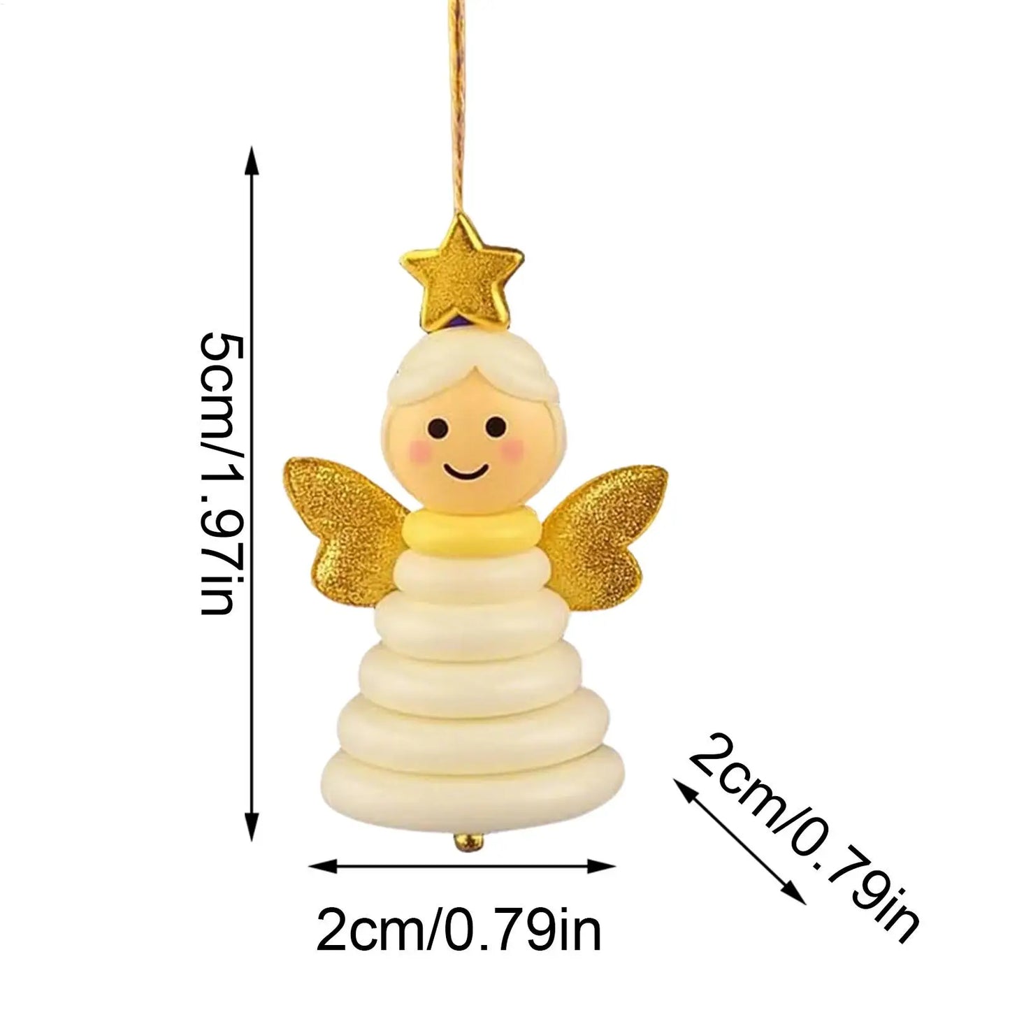 DIY Weihnachtsanhänger Set aus Knöpfen für festliche Dekoration