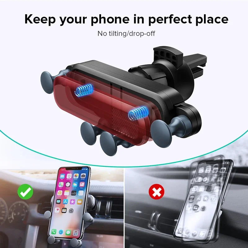 Universal Schwerkraft Auto Handyhalterung Lüftung GPS Ständer