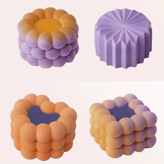 Herzförmige Silikon Kuchenform für Mousse, Gelee, Pudding und Dessert