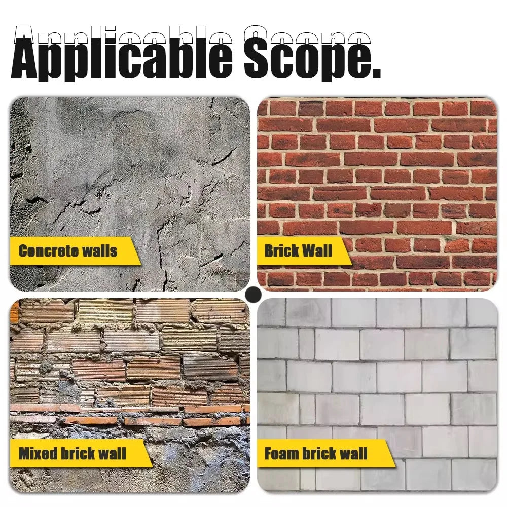 SDS-plus Betonlochbohrer 30-150mm Mauerwerk Zement Wand Lochsäge Hammer