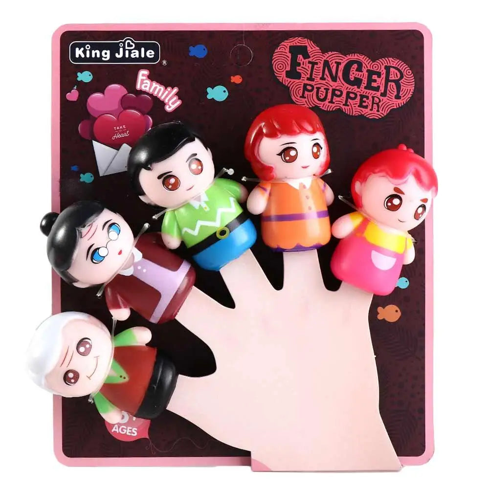 Fingerpuppen Puppenspielzeug Dinosaurier Tierkopf Handschuhe Spielzeug