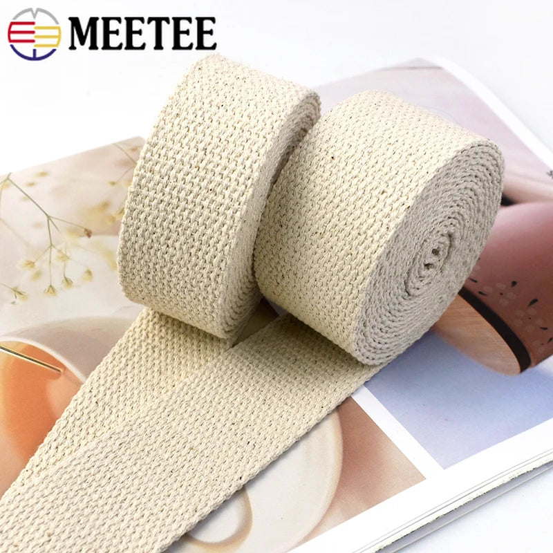 Vielseitiges Canvas Gurtband für Taschen Kleidung DIY Nähzubehör