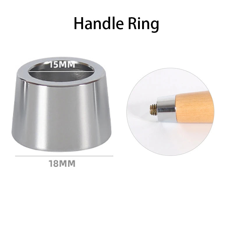 Ergonomischer Holz Siebträgergriff M10 für Espresso Kaffeemaschinen