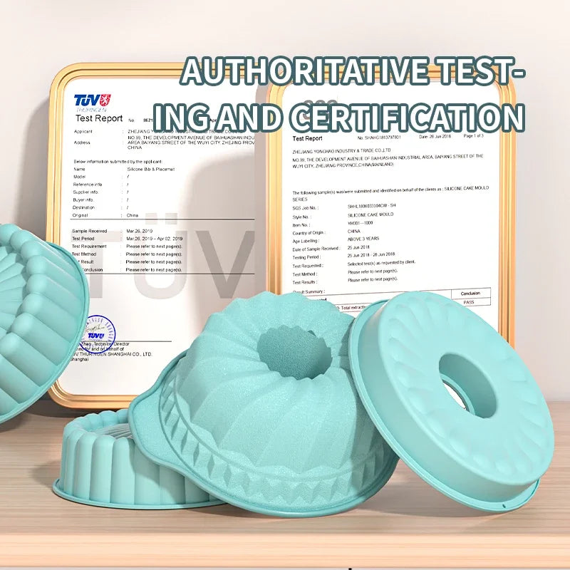 Flexible Silikon Backform für kreative Kuchen und Gebäck DIY
