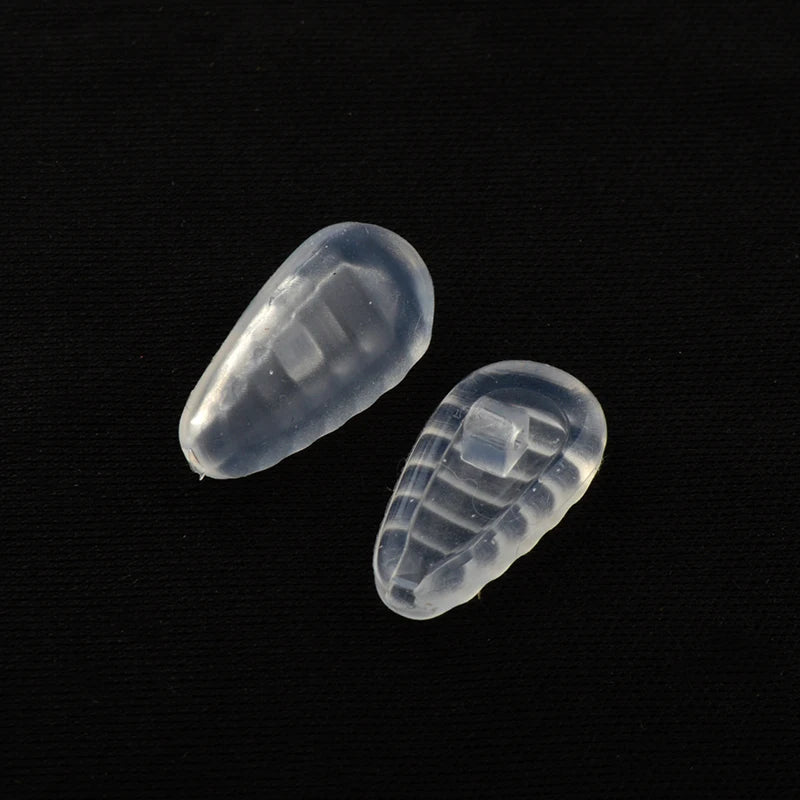 250 Paar superweiche Luftkammer Silikon Nasenpads für optische Brillen