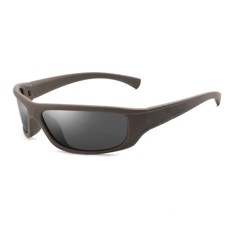 Polarisation Fahrrad Sonnenbrille Retro Sport UV400 Leicht Unisex
