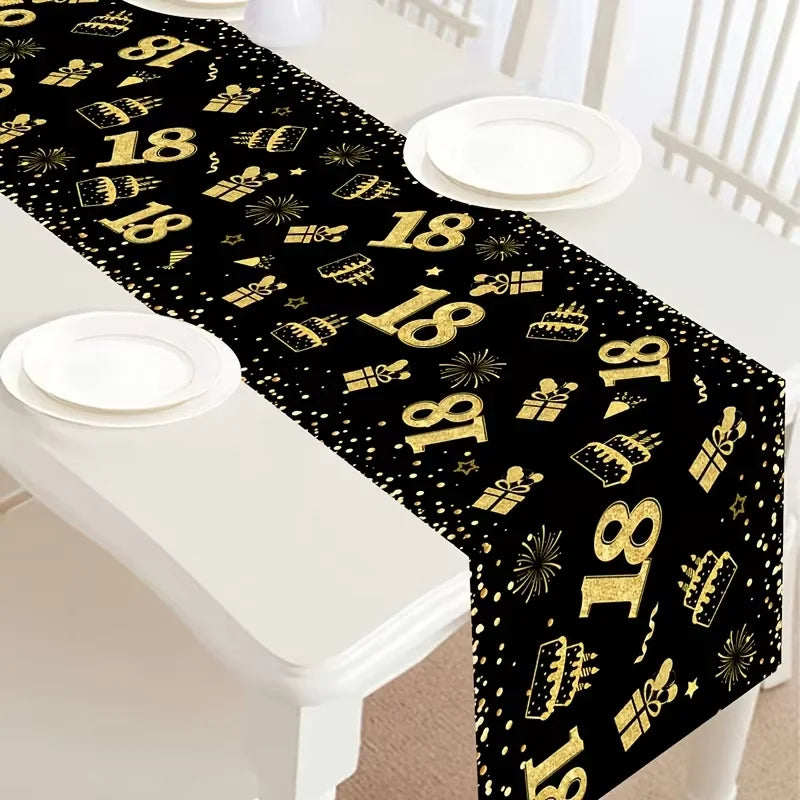 Eleganter Leinen-Tischläufer: Natürlicher Charme für Feiern!