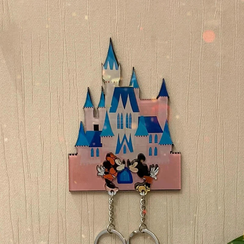 Acryl Schlüsselhalter Paar Cartoon Design Nicht-magnetisch für Zuhause