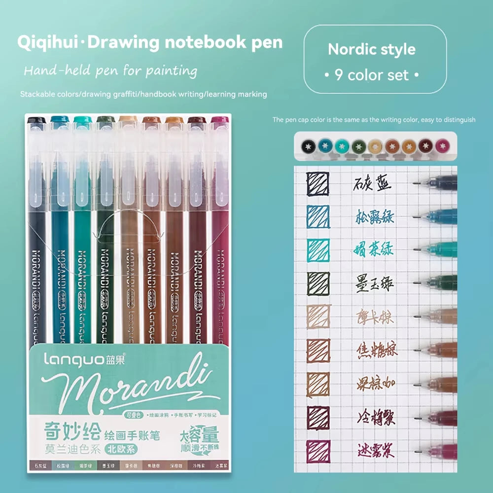 Gelstift Set 27-207 Farben – Zeichenstifte für Schule & Kreatives-Yabubest - Home & More