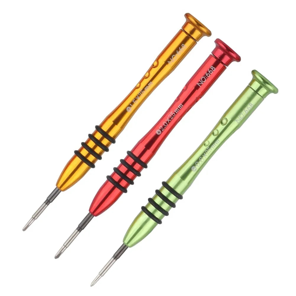 3-teiliges Triwing Schraubendreherset 0,6 1,5 2,0 mm für Elektronik Reparatur