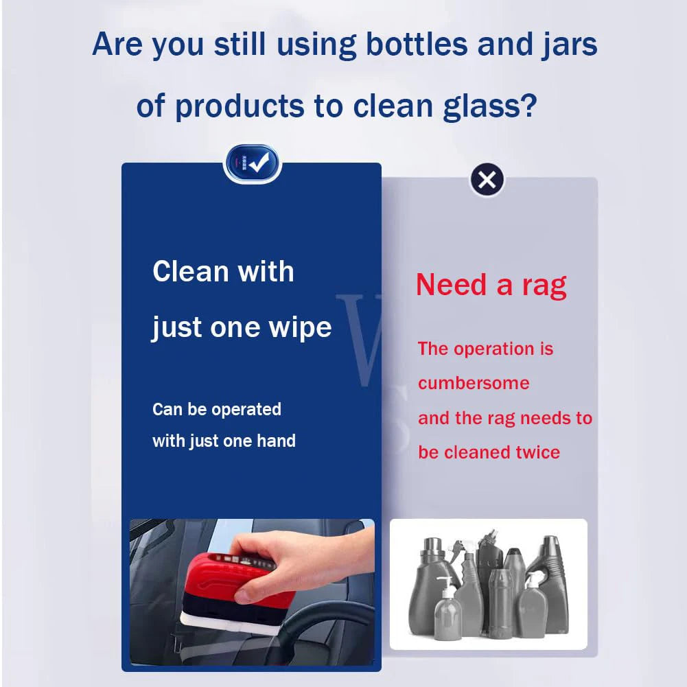 Auto Glas Reinigungspinsel Fenster Windschutzscheibe Öl Film Entferner-Yabubest - Home & More