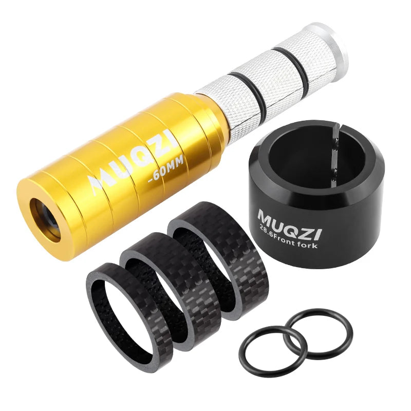 Fahrrad Gabel Vorbau Verlängerung 28,6mm für 60mm Lenkerhöhenanpassung