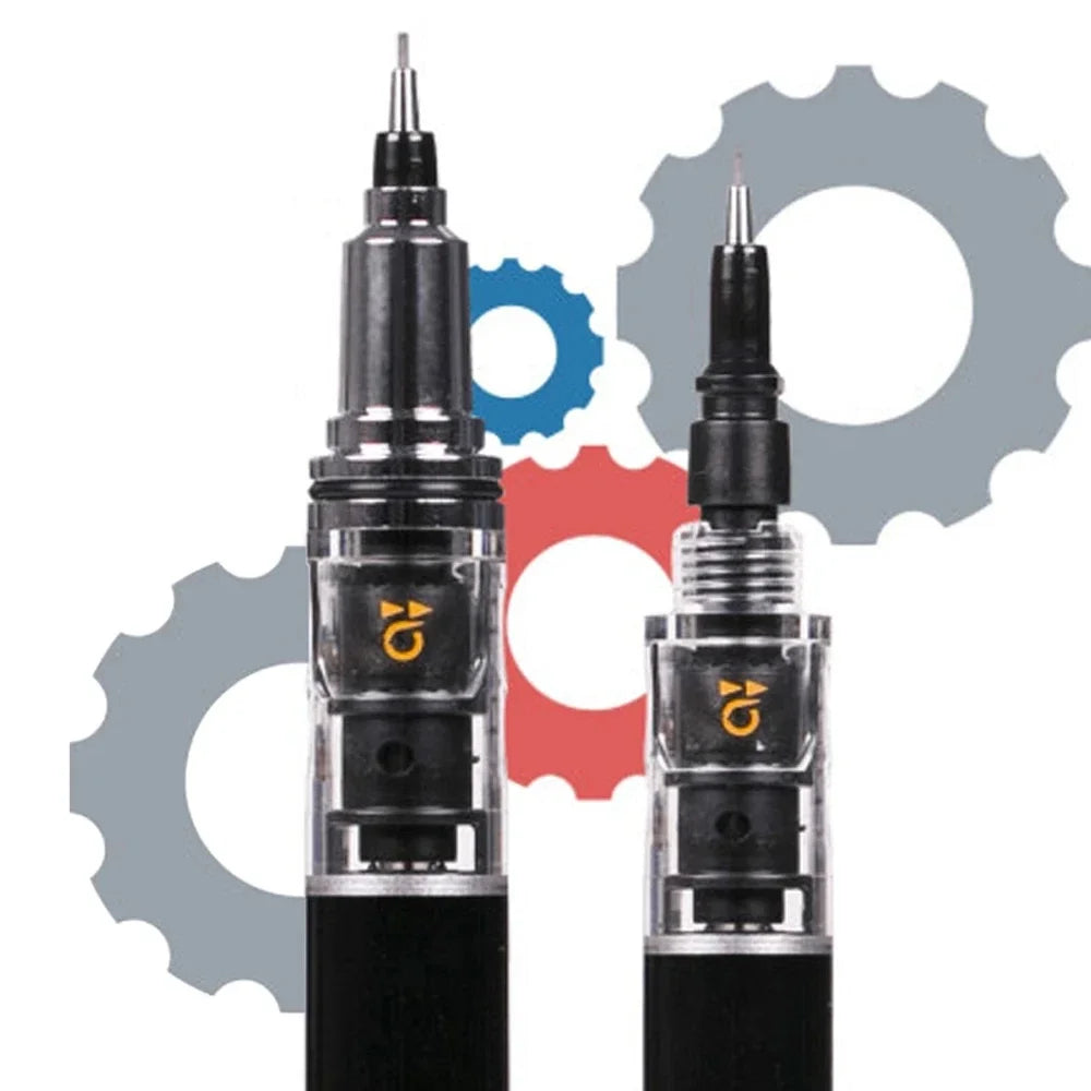 0,5 mm Druckbleistift mit automatischer Minendrehung für präzises Zeichnen