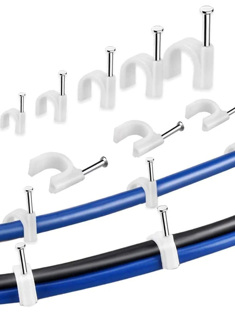 Vielseitige runde Kabelbinderhalter für sicheres Kabelmanagement