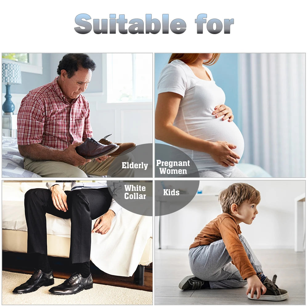 Starker Kunststoff Schuhlöffel 15,5cm Schuhträger Schuhheber für Alltag