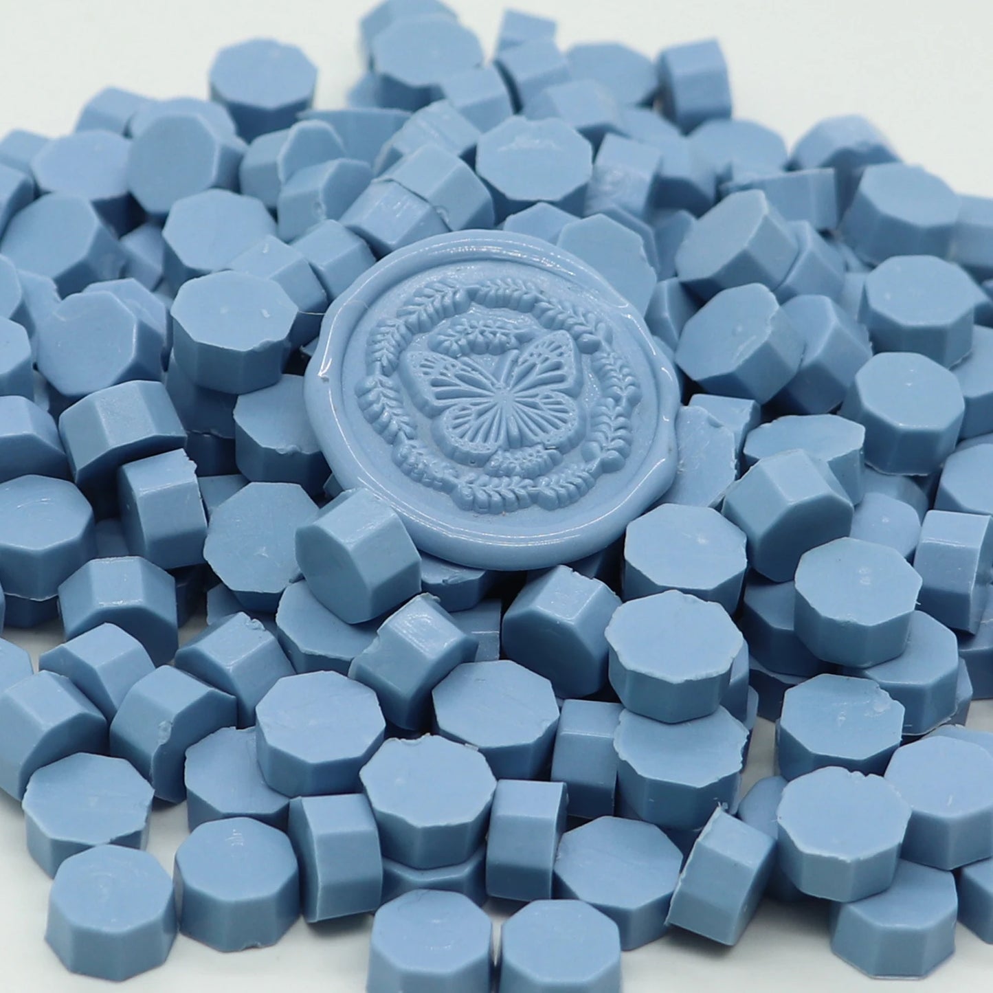 Vielseitige achteckige Siegelwachsperlen für handgemachte Dekorationen