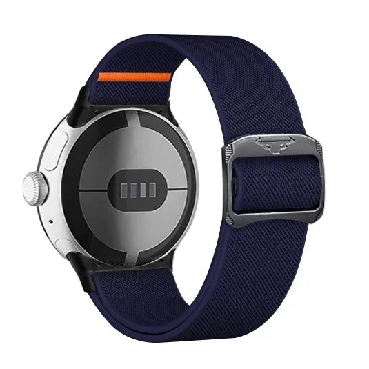Nylon Gummiband Elastisch Armband für Google Pixel Watch 41mm und 45mm