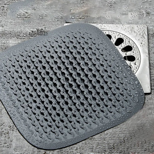 Silikon Abflusssieb Haarstopper für Bad Dusche Küche Waschbecken Bodenablauf