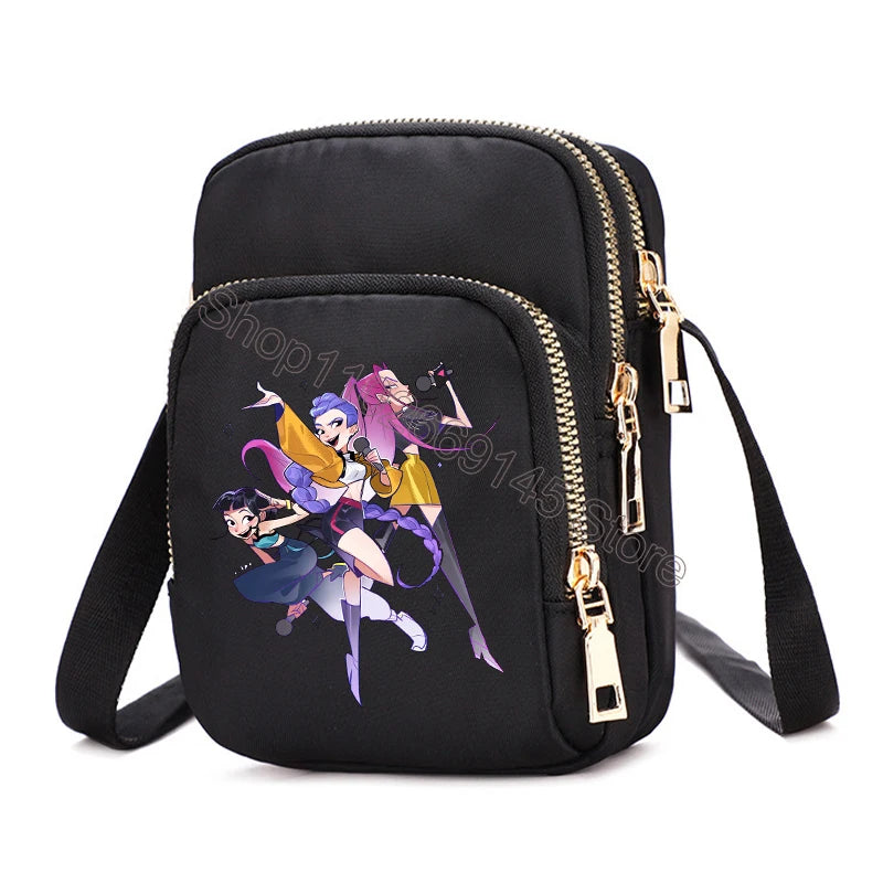 Kreative Umhängetasche mit Cartoon Motiv für Mädchen und Kinder