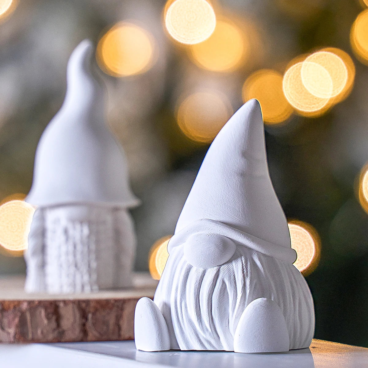 DIY Silikonform für 3D Weihnachtskerzen und Dekoration