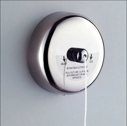 3m tragbare versenkbare Wäscheleine aus Edelstahl für Indoor und Outdoor