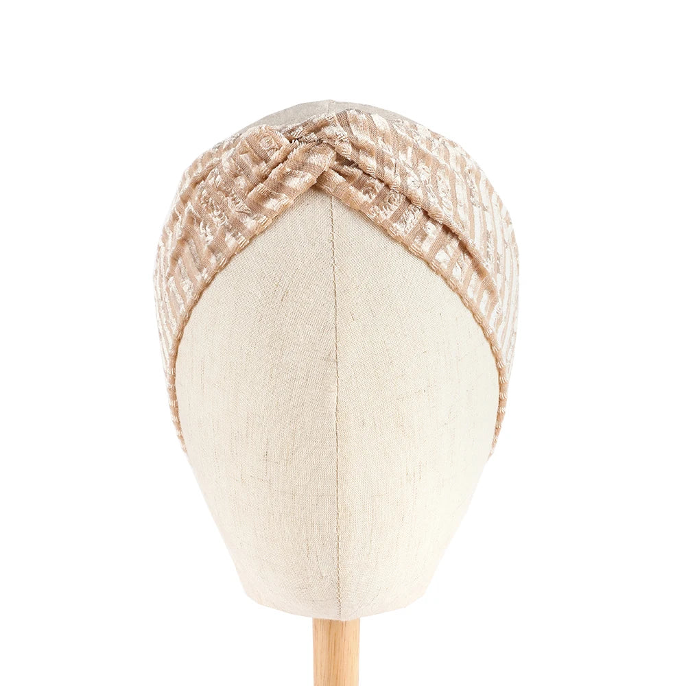 Elegantes breites Samt Stirnband für Damen im Herbst und Winter