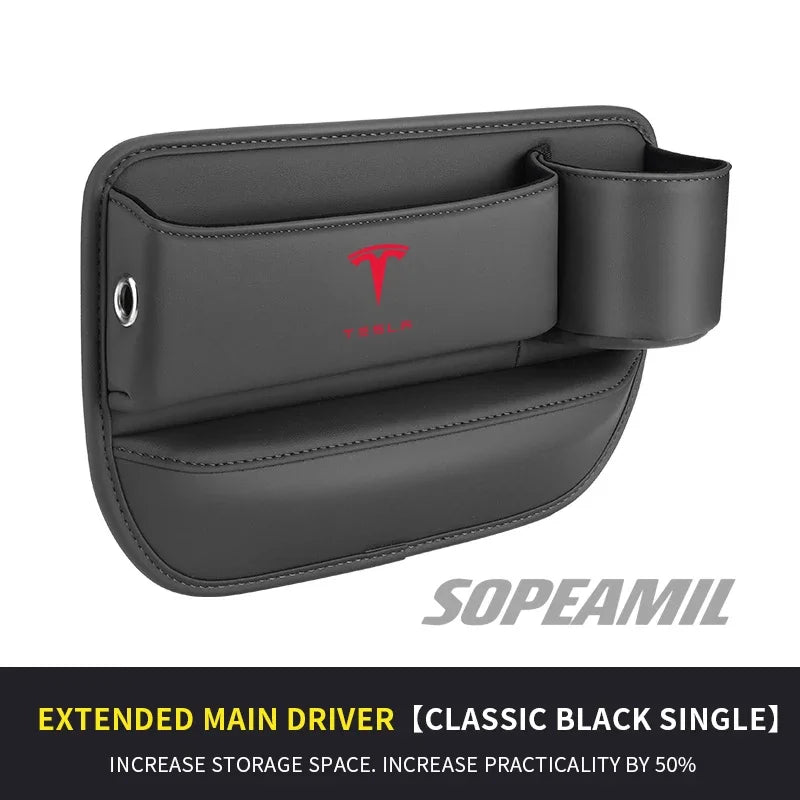 Praktische Auto Sitz Spalt Aufbewahrungsbox mit Becherhalter