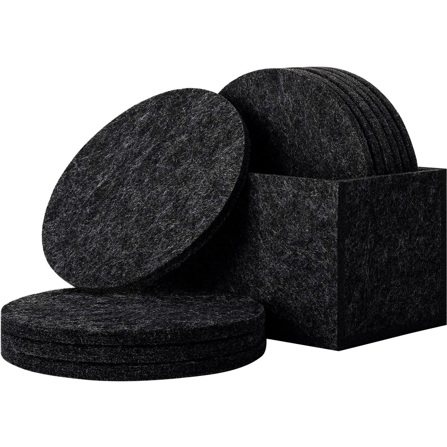 Runde Filz Untersetzer Hitzebeständige Tasse Matte für Esstisch