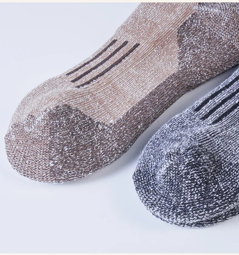 Verdickte Merinowolle Thermosocken für Herren im Winter