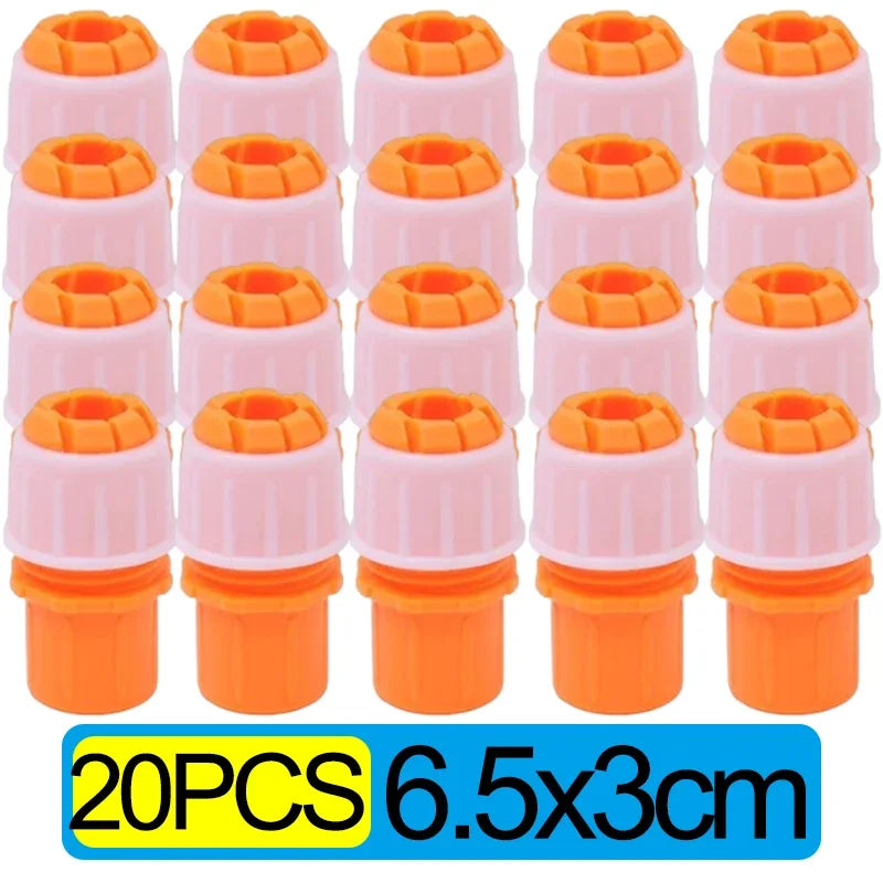 Universal Wasserhahn Adapter Orange – 20-24 mm, schnell - dicht verbinden
