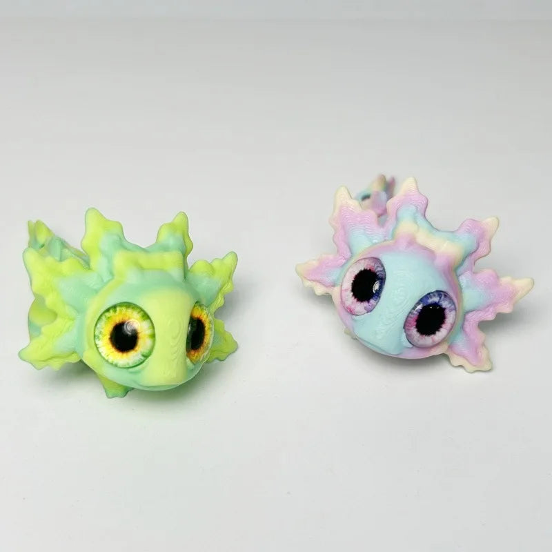 3D Druck Salamander Figuren mit beweglichen Gelenken Wohnaccessoire