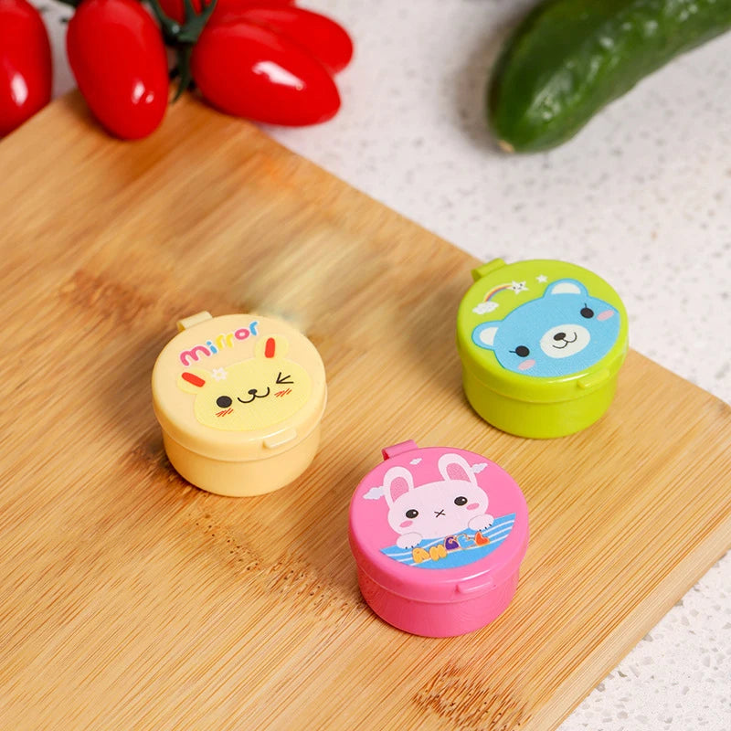 10 Stück Mini Saucenflaschen aus Kunststoff für Salat und Gewürze