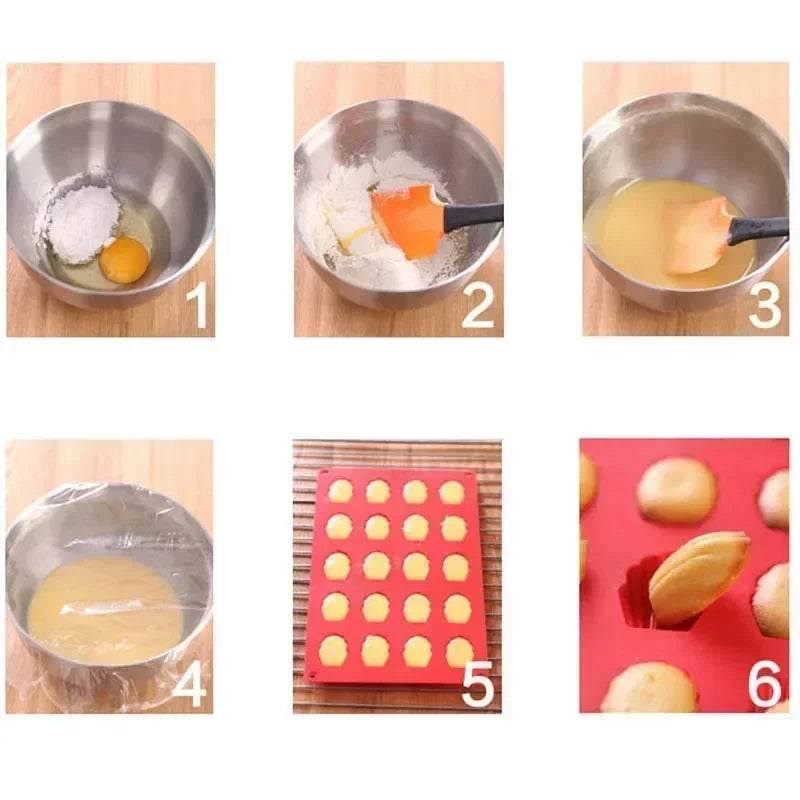 Perfekte Mini Madeleines: Backvergnügen mit unserer Silikonform