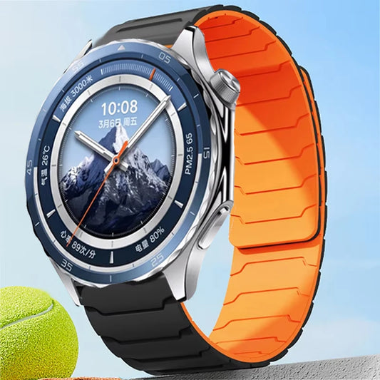 22mm Magnetisches Silikonarmband für vielseitige Smartwatches