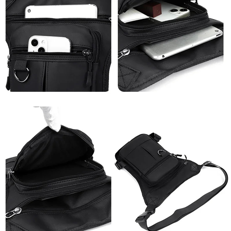 Taktische Wasserdichte Tasche für Motorrad, Taille, Bein, Hüfte – Herren Outdoor