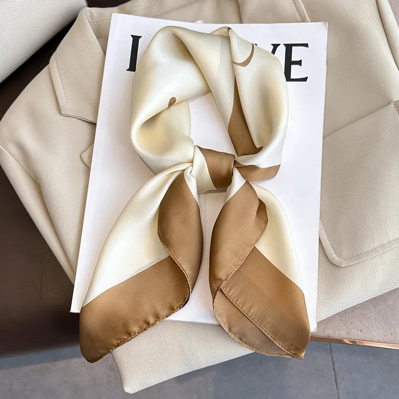 Elegantes Satin Polyester Tuch für vielseitige Styling-Ideen