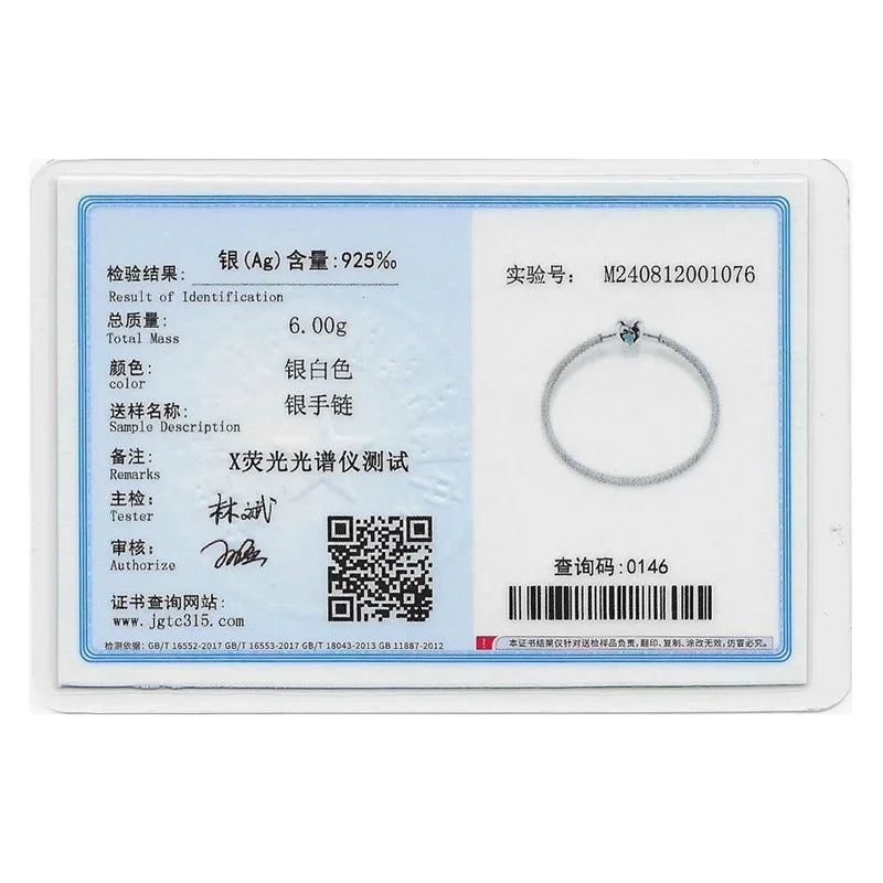 Armband Silber 925 mit Stern Mond Sonne und Grünem Zirkon Charm