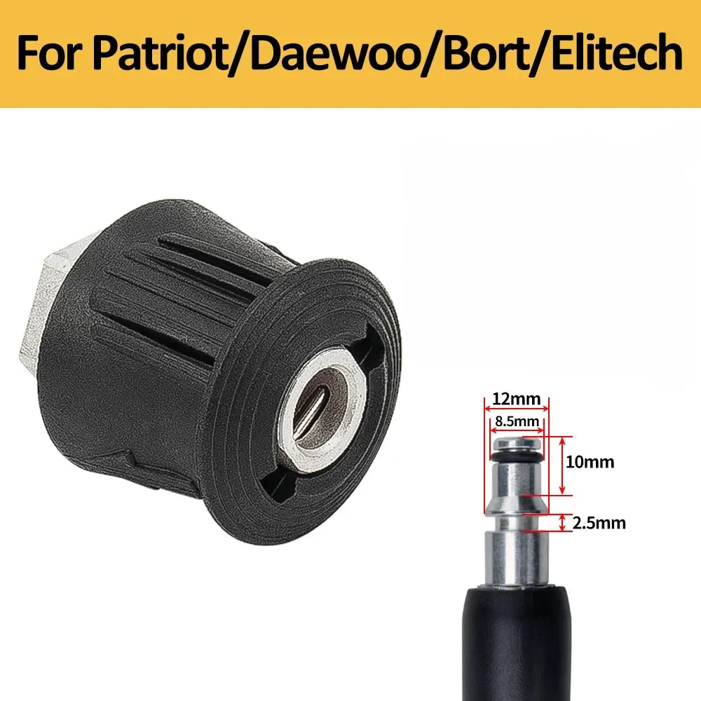 Hochdruckreiniger Schlauch mit Schnellanschluss und 5-Farben-Düse M22