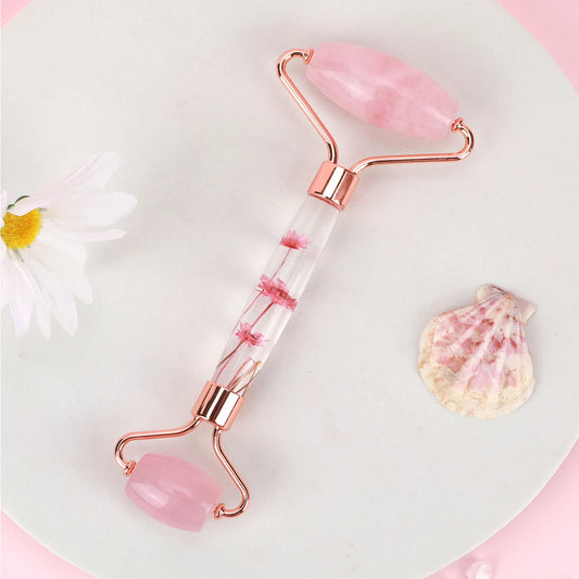 Natürlicher Jade Roller für Gesichtsmassage - Hautpflege – Anti-Aging Wirkung