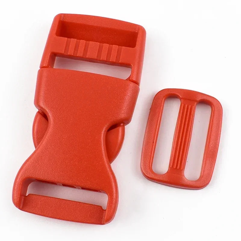 Kunststoff Release Schnallen Set 15-25mm für Rucksack, Gürtel, DIY