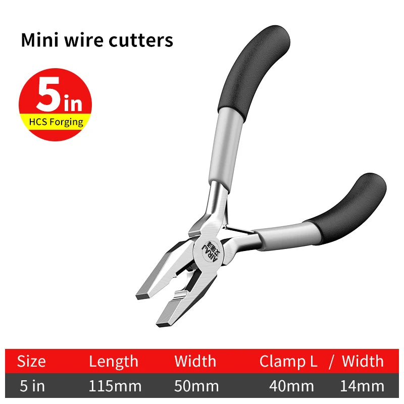 Präzisions Zange für Schmuck DIY - Handwerk – Diagonal Rund Spitz Gebogen