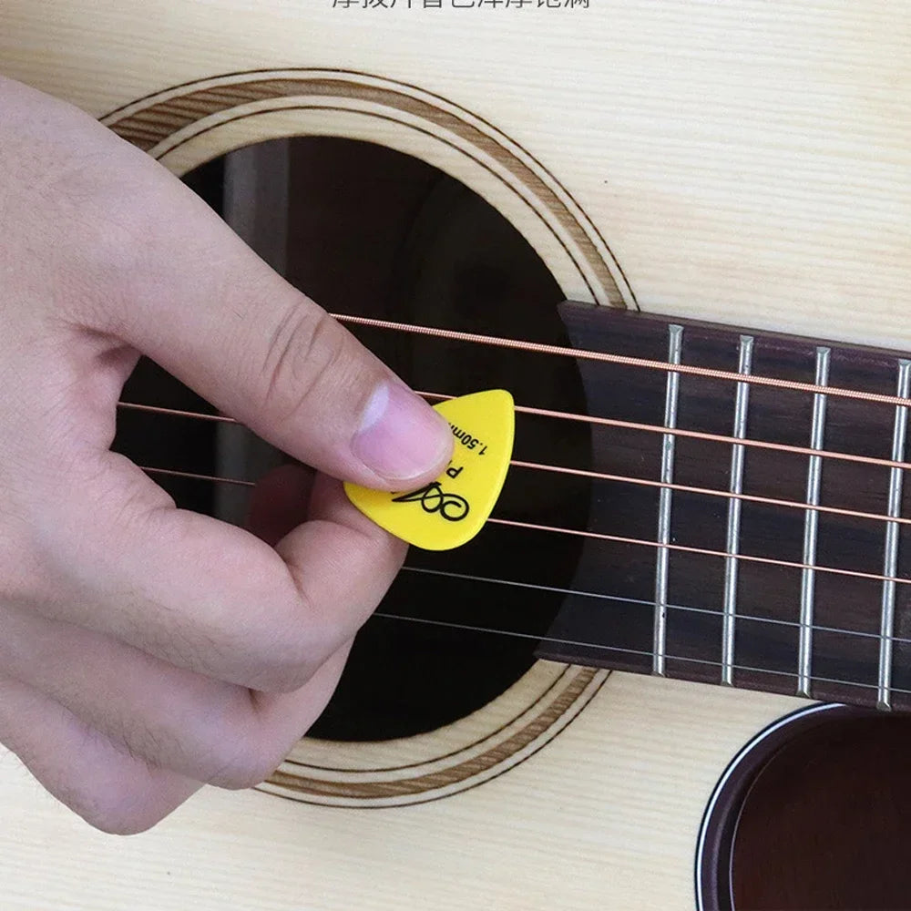 10 Stück Dicke 0,96 mm Glatte Gitarrenplektren für Akustik E-Bass