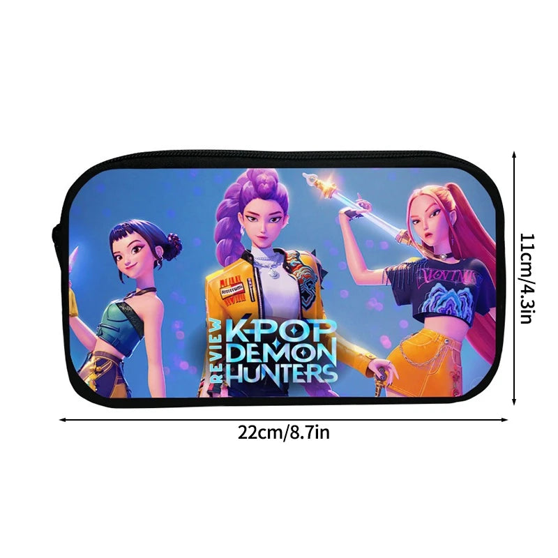 Großes mehrschichtiges Kpop Demon Hunt Federmäppchen für Schüler
