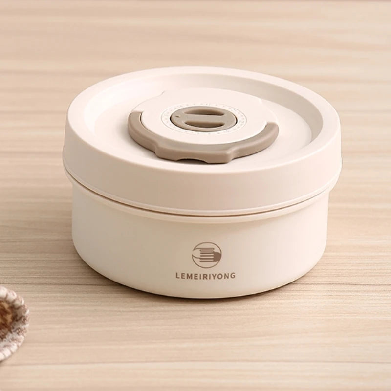 Tragbare isolierte Lunchbox Stapelbarer Edelstahl Bento Lunchbehälter