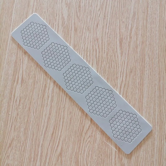 Lebensmittelgeeignete Silikon Wabenform Matte für Kuchen und Desserts