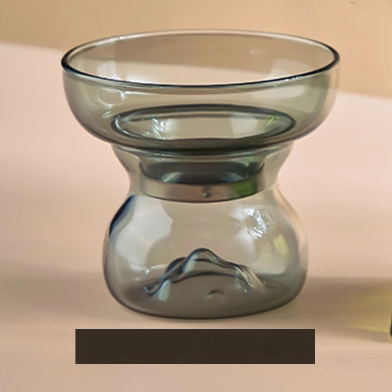 GIANXI Teetasse 350 ml Pyrex Tee-Set mit Griff und Filter handcrafted